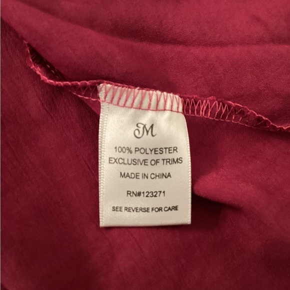 NWT Justify Size M‎ Dress Raspberry - Picture 5 of 5